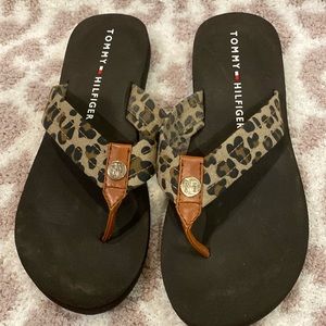 Tommy Hilfiger flip flops